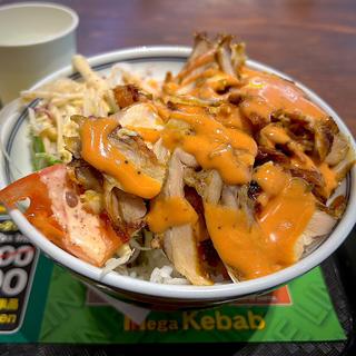ケバブ丼(Mega Kebab 中部国際空港・セントレア店 Halal ‎حلال ハラール)