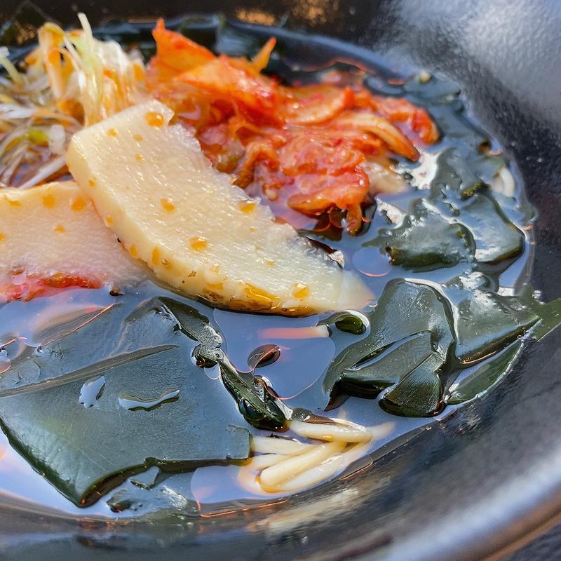 辛味ネギわかめそば(ゆで太郎 豊洲店 )