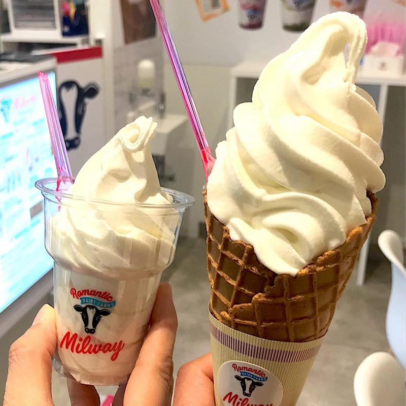 ソフトクリーム ミルク(ミルウェイ)