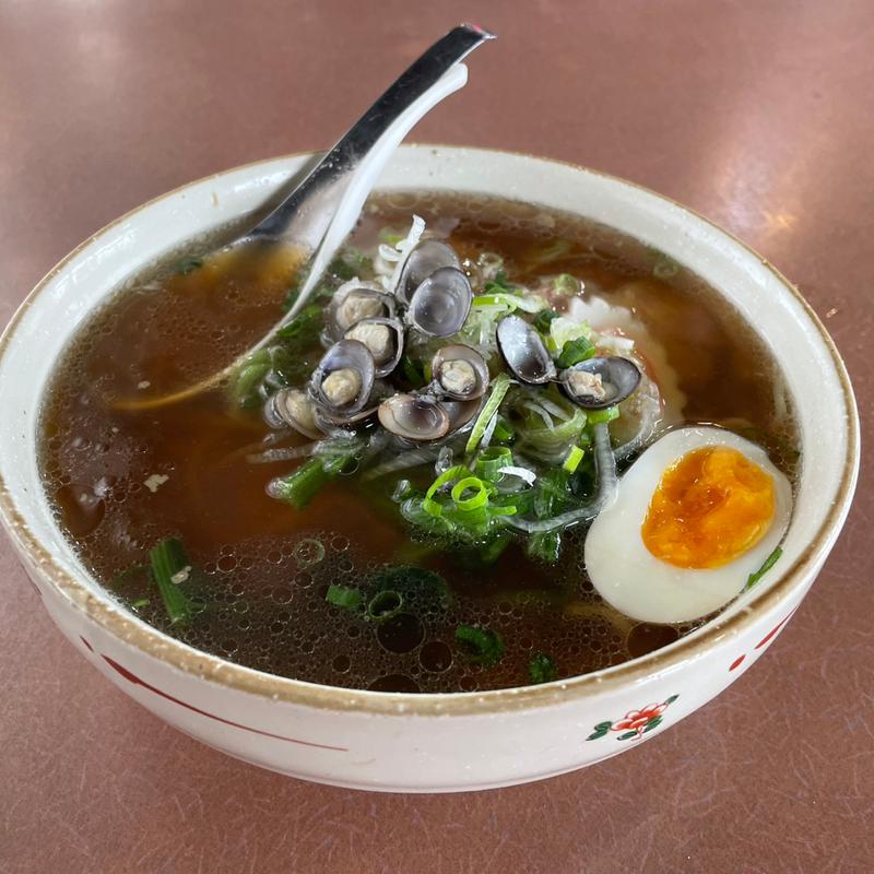 しじみ和風らーめん(濃いめチャーシュートッピング)(中華飯店 龍苑)