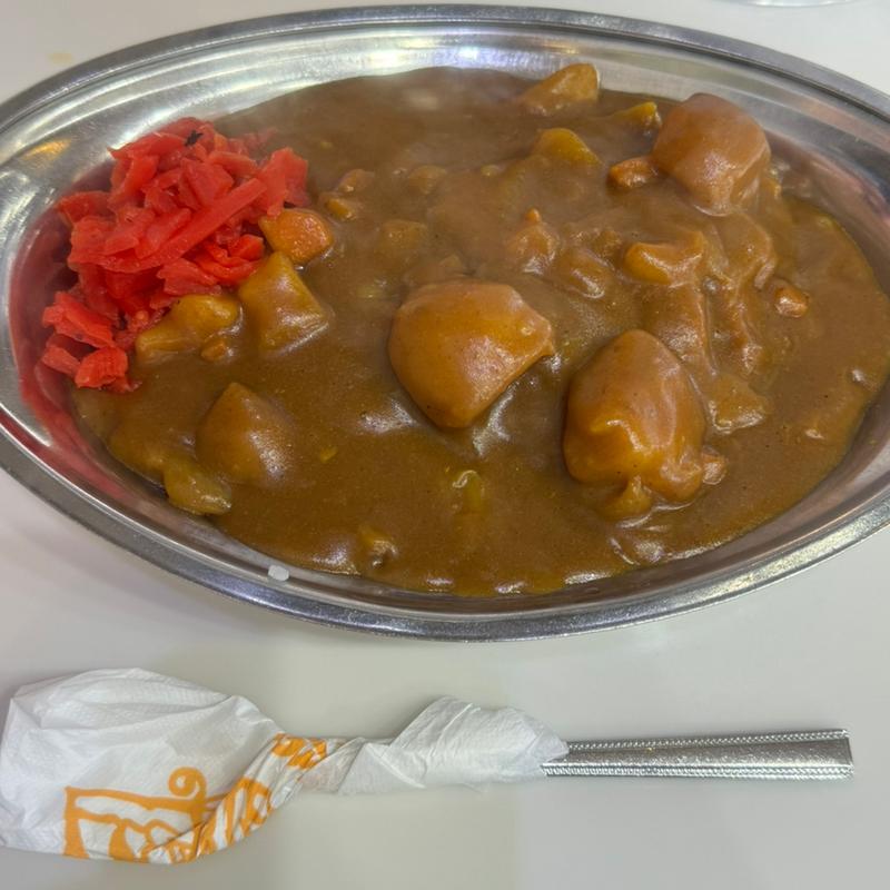 野菜カレー　カツトッピング(カレーショップ　インデアン みなみ野店 )