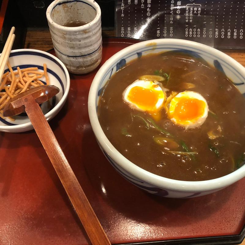 カレーうどん(肉入)(江戸堀 木田)