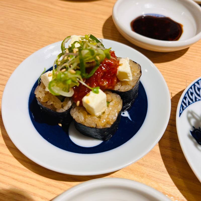 チャンジャクリームチーズ(寿司トおでんにのや 大門店)