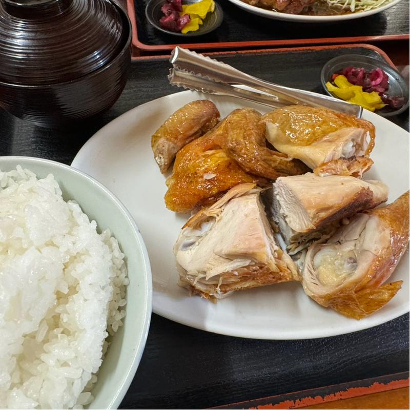 焼き鳥定食(花の木)