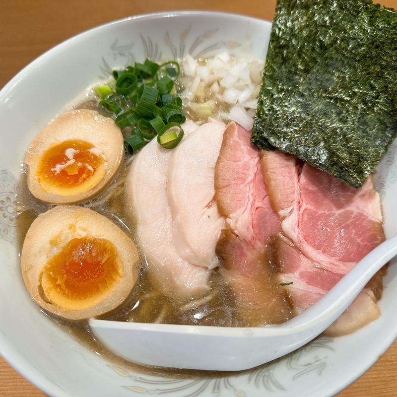 特製煮干し中華そば(北千住煮干中華蕎麦かれん)