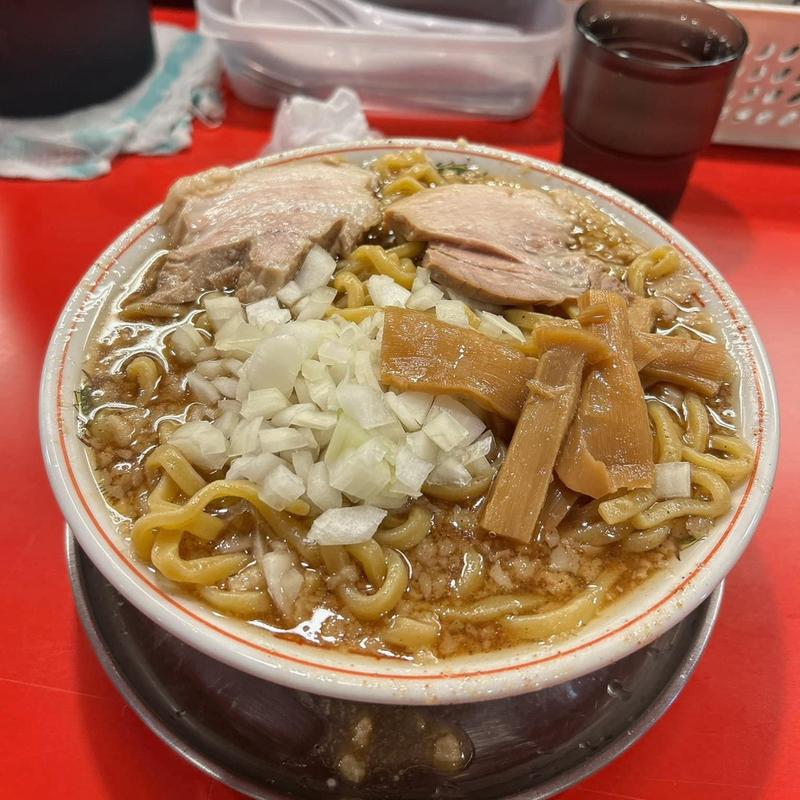 背脂ラーメン(新潟燕三条ラーメン専門店、燕参上)