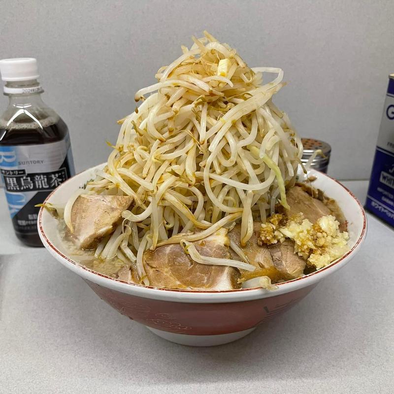 普通盛 チャーシューダブルヤサイマシマシニンニクアブラカラメ(ラーメン 神田店 （【旧店名】ラーメン二郎 神田店）)