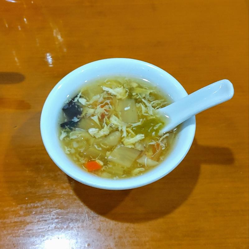 チャーハンスープ(馨香園（しんこうえん）)