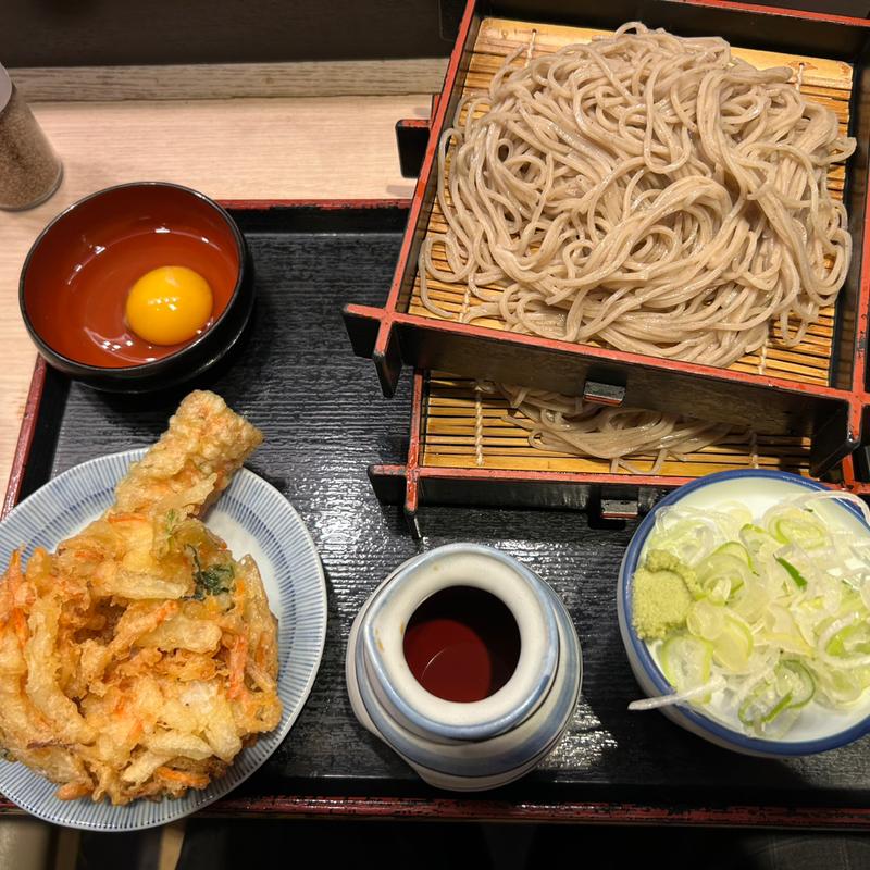 期間限定2段盛りそばセット(そばいちエキュート赤羽店)