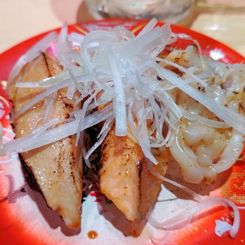 炙り三種(神奈川回転寿司 二代目ぐるめ亭 港南台バーズ店)