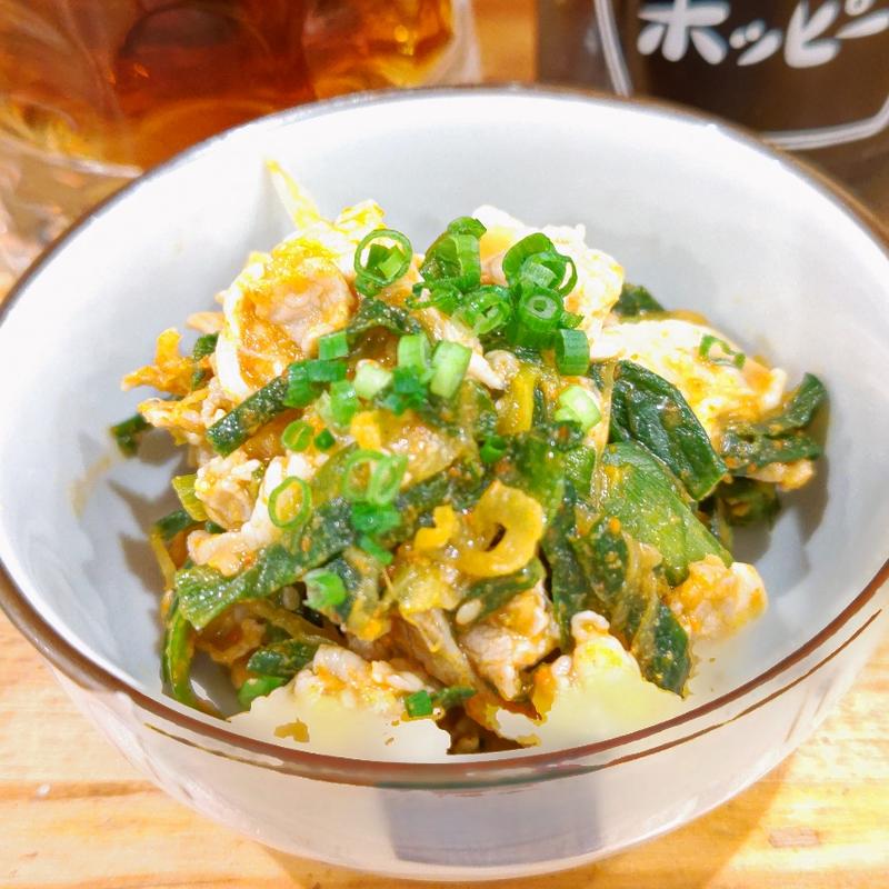 冷製うま辛ニラしゃぶ(国民酒場 じぃえんとるまん 関内マリナード店)