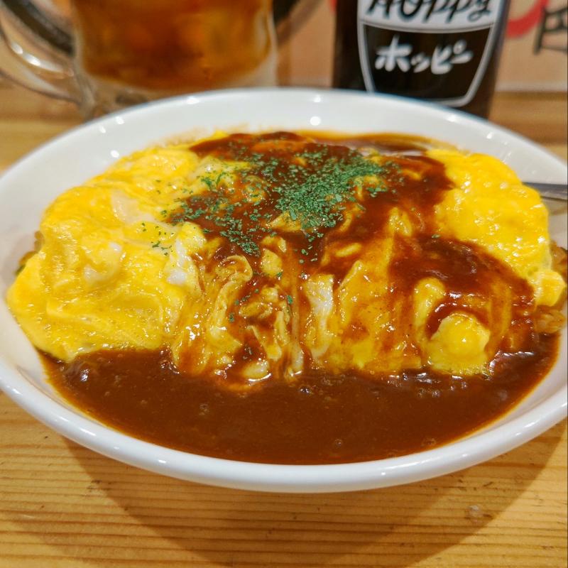 デミグラスオムライス(国民酒場 じぃえんとるまん 関内マリナード店)