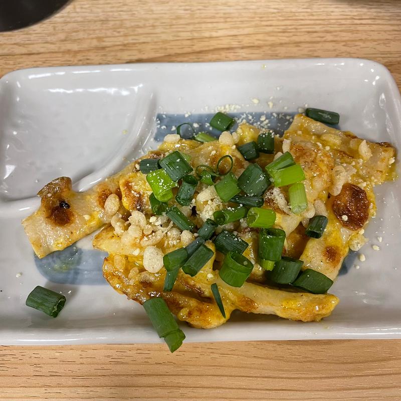 ちくわカレー炒め(大衆酒場 酒呑んで飯食って蛙之介 溝の口店)
