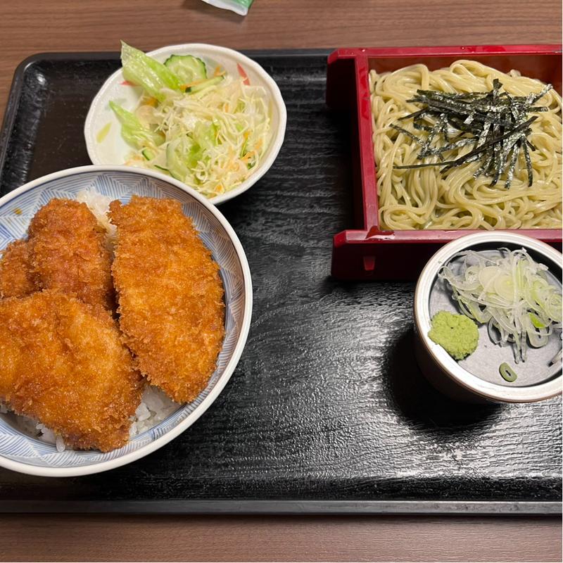 タレカツ丼セット(くいどころ 里味 五泉店)