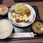 鶏タルタル御膳(くいどころ 里味 五泉店)