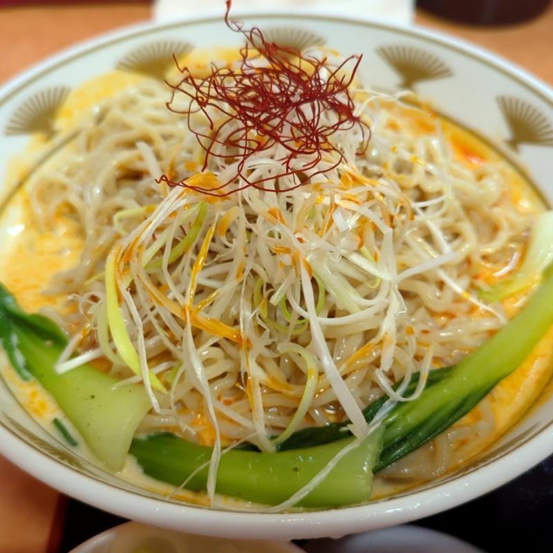 冷やし担々麺(ラーメン風林火山 酒田店)