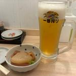 生ビール(名前のない寿司屋)