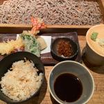 天ぷら蕎麦切り(板蕎麦 香り家 恵比寿店)