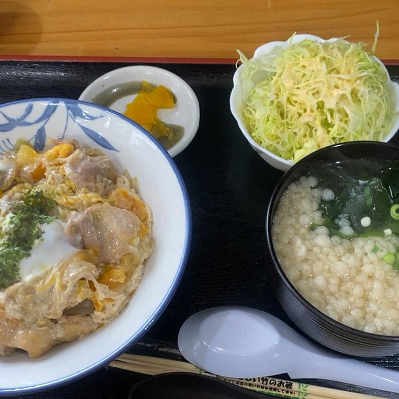 親子丼　小　ミニうどん(美味小町 )