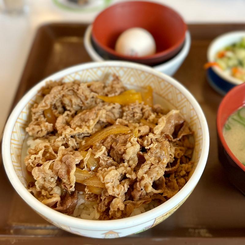 牛丼(並)(すき家 長吉出戸店 )