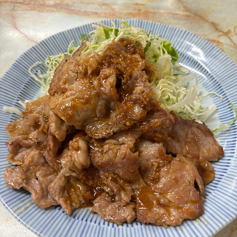 カタロース生姜焼き定食(お食事　まるやま )