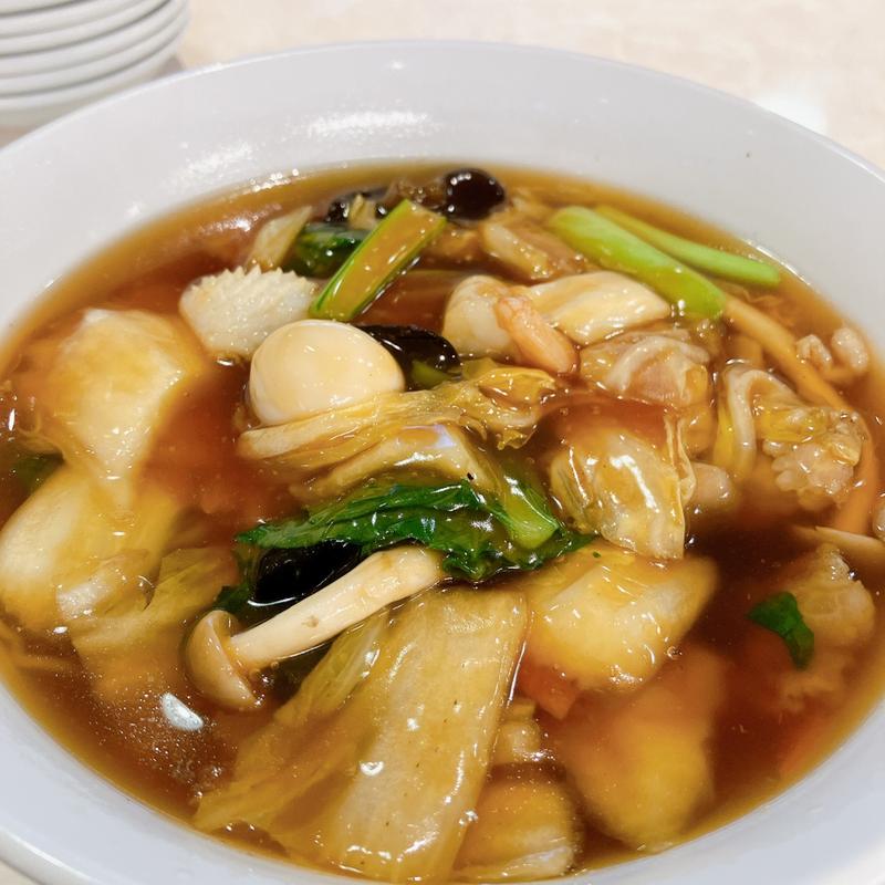 五目そば&餃子セット(オリーブチャオ 湘南モールフィル店)