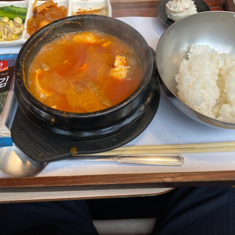 和牛スンドゥブ定食(まん馬 新地本店)