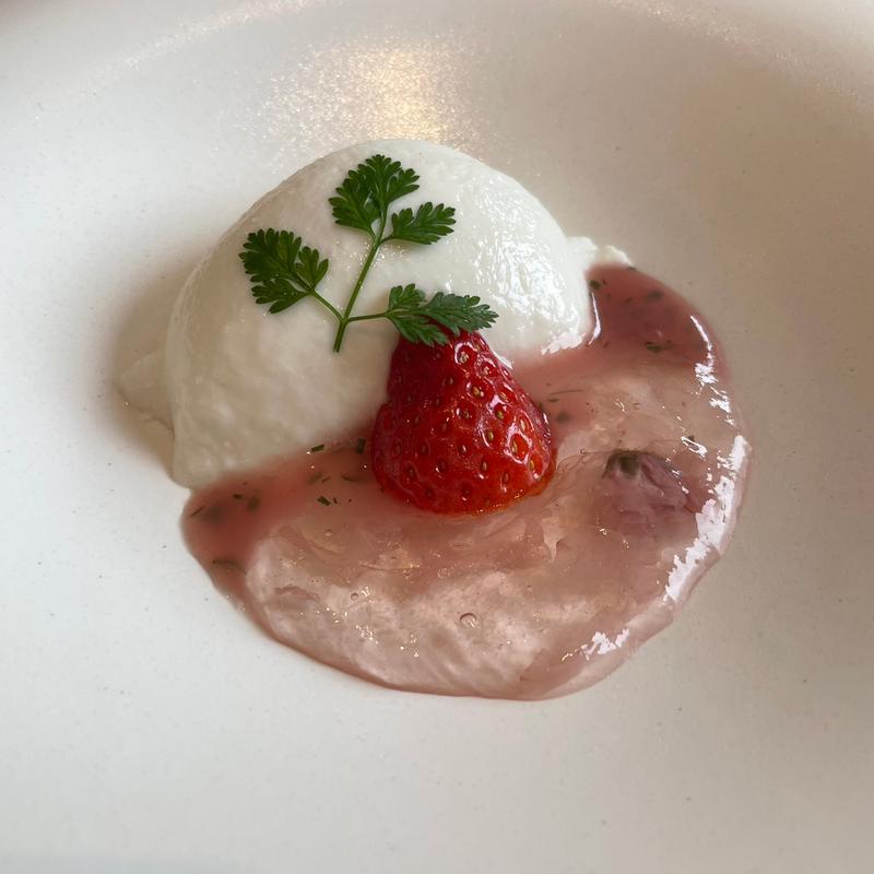 甘酒のパンナコッタ(和ダイニングくらすわ)