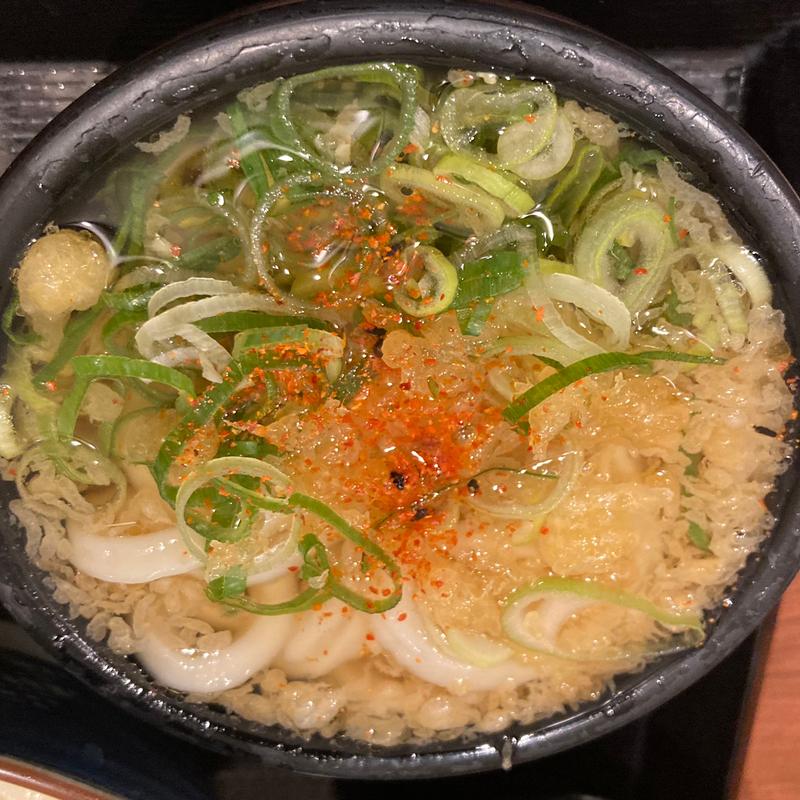 釜揚げかけうどん（ミニミニ）(丸亀製麺両国)