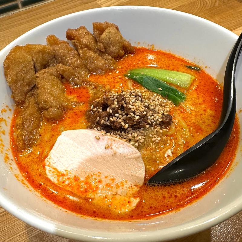 排骨担々麺(担々麺 かつぎや)