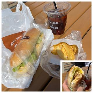 ¥600セット(パンの田島＋ドトール マークイズ福岡ももち店)