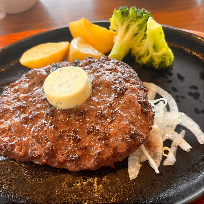 牛タンハンバーグ(ステーキのどん 茅ヶ崎店)