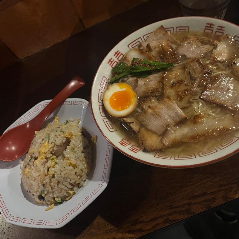 焼豚ラーメン(焼豚ラーメン 三條)