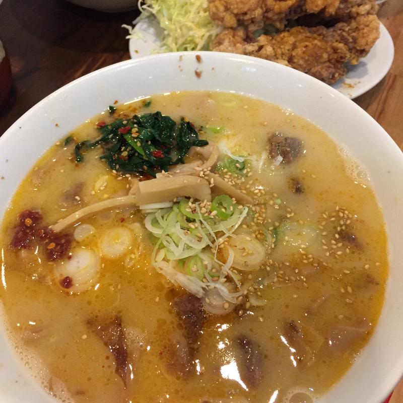 からあげ定食(中華そば 髙安)