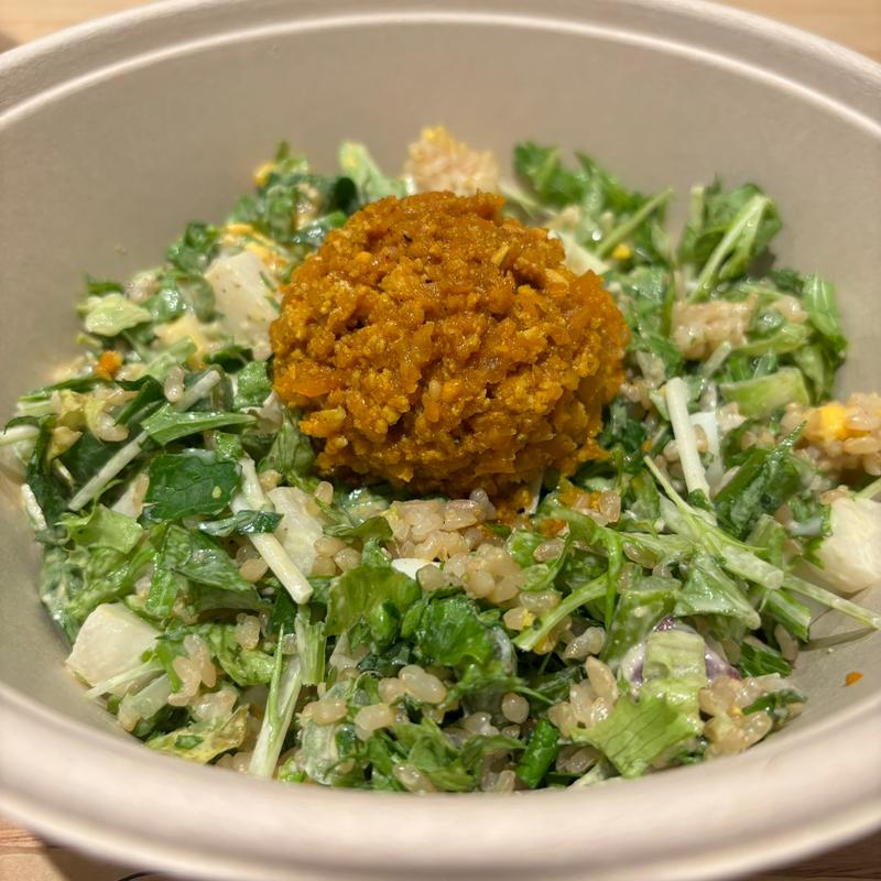 ホット・インディアンサラダボール(FitGreen チョップドサラダ専門店 新宿店)