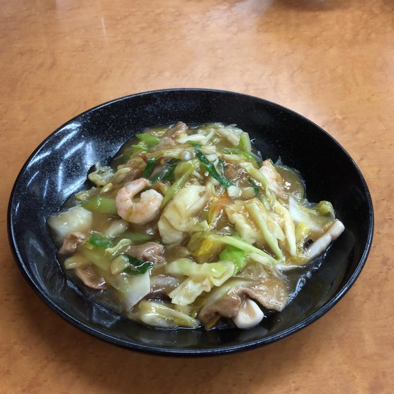 海鮮あんかけ焼そば(餃子の王将 丸岡店 )