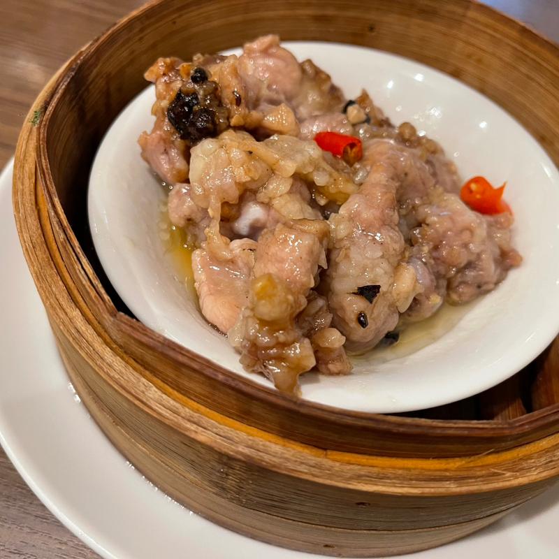 ポークスペアリブ 豆鼓ソース蒸し(香港飲茶点心厨房)
