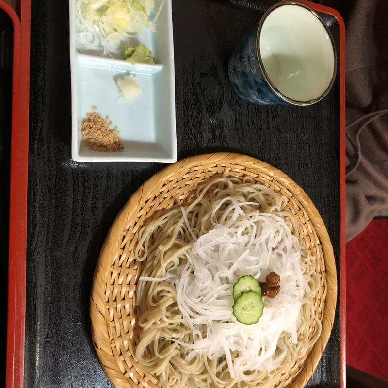 大根そば(手もみそばいけもり )