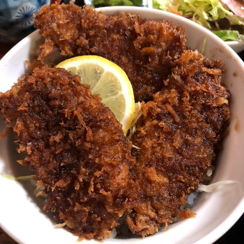 ソースかつ丼(手もみそばいけもり )