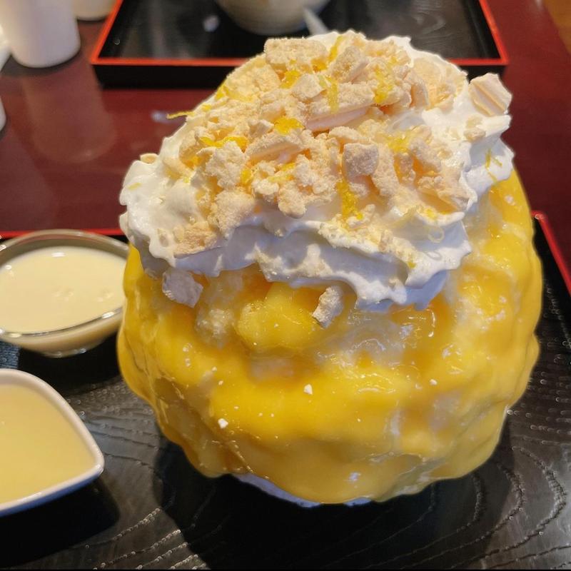 レモンカードのかき氷(かき氷 氷連)