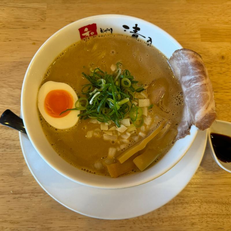 鶏と豚の濃いぃぃぃ煮干(和 dining 清乃 （セイノ）)