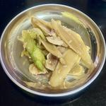 ウドと豚バラ炒め(ベルクス 東墨田店)