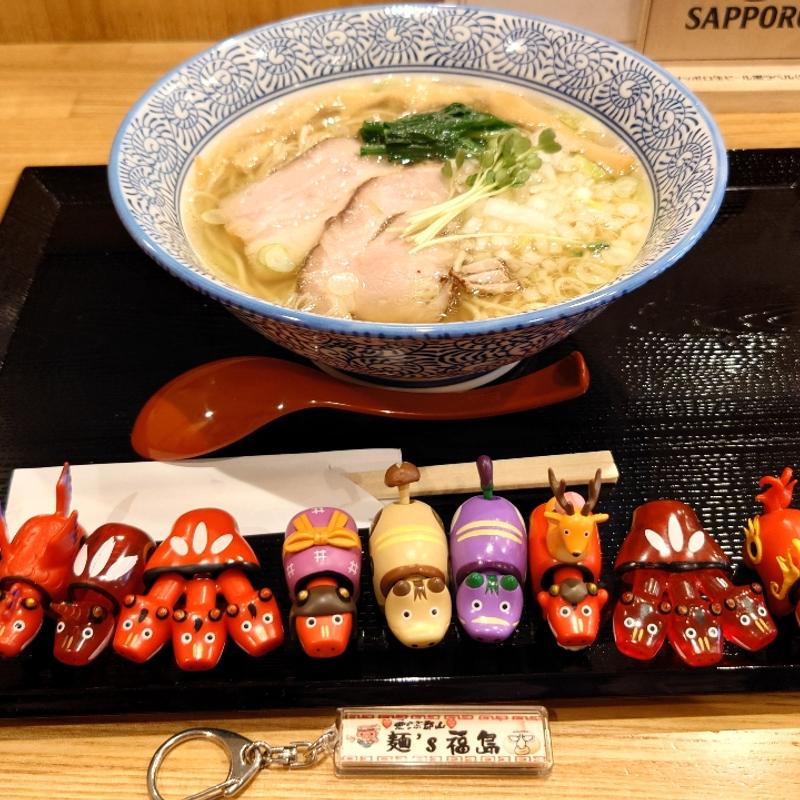 淡麗焼煮干塩ラーメン(煮込みとお酒 らふてる)