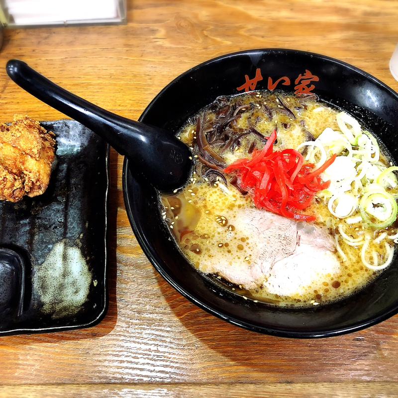 塩豚骨ラーメン(らーめん せい家 高島平店 )
