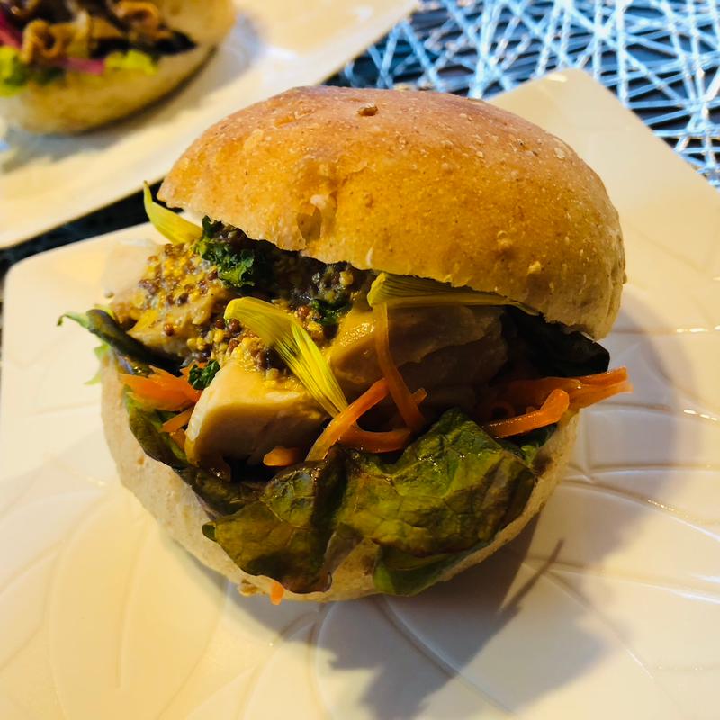 うま塩チキンバーガー(パンと酢 パントス)