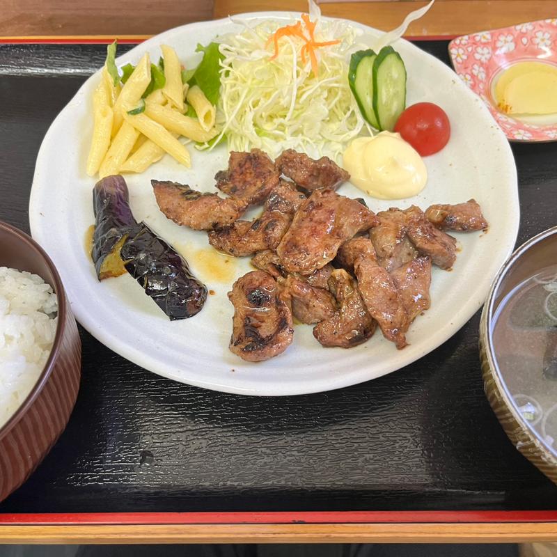 さがり焼き定食(とんとん亭)