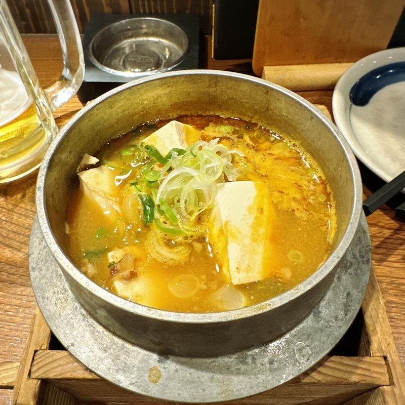 豆腐入りもつ煮込み(べったこ 中目黒店 )