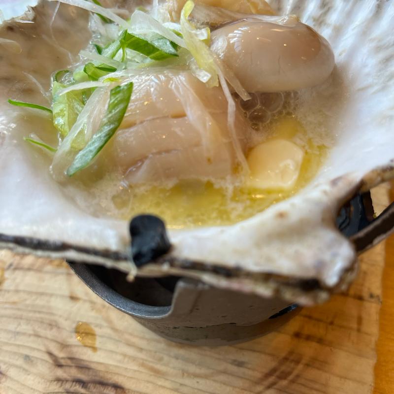 ホタテ焼き(町のすし家 四季花まる すすきの店)