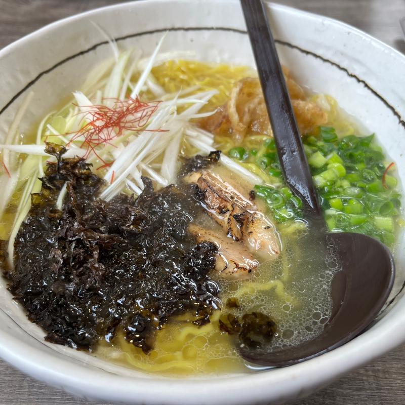 極旨鶏しおらぁ麺(銀波露 北広島大曲店)
