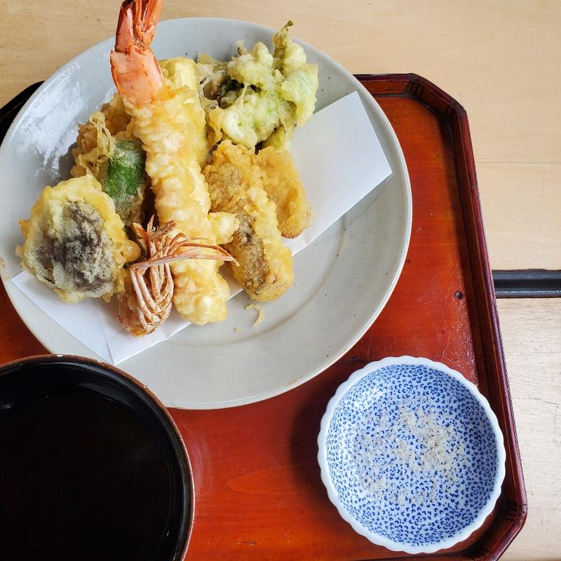 天ぷら盛り合わせ(鹿落堂（ししおちどう）)